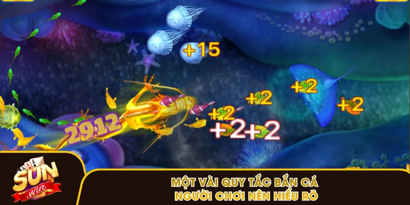 Một vài quy tắc bắn cá người chơi nên hiểu rõ