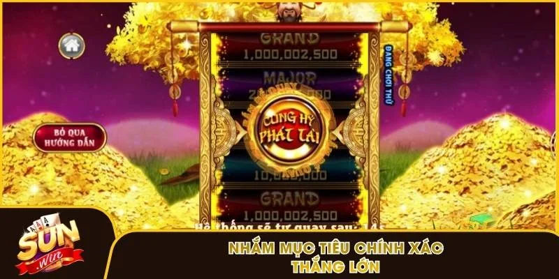 Nhắm mục tiêu chính xác, thắng lớn